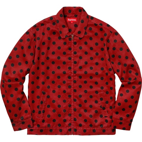 Supreme Polka Dots Rayon Work Jacket - Colorway