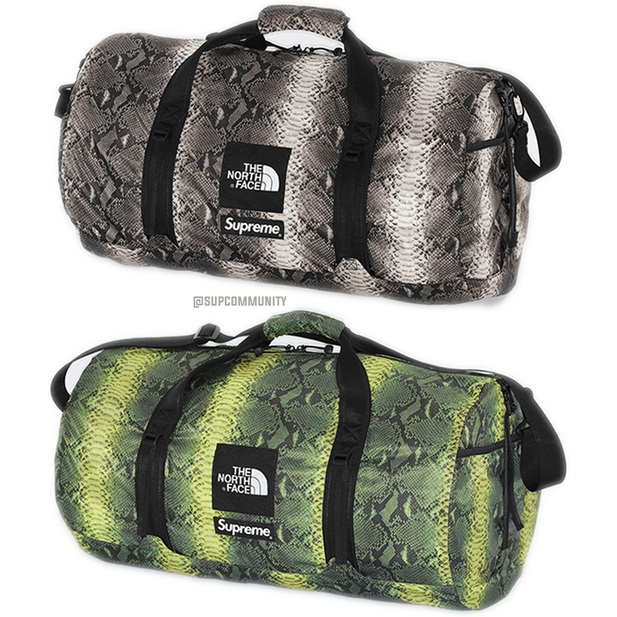 Supreme®/The North Face® Snakeskin Flyweight Duffle Bag - Supreme
