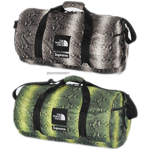 Supreme®/The North Face® Snakeskin Flyweight Duffle Bag - Supreme