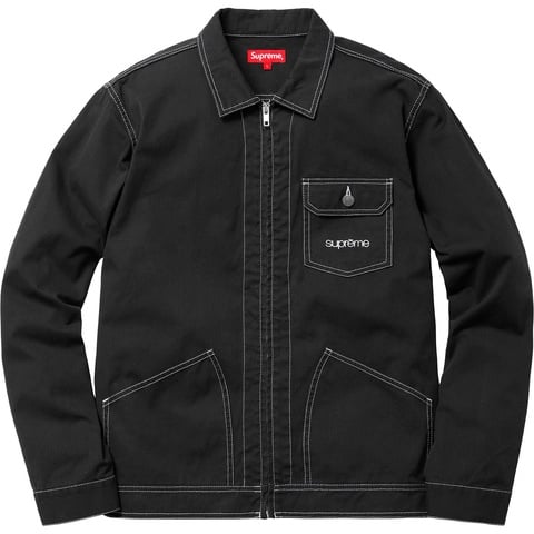 Contrast Stitch Work Jacket - spring/summer 2018 - Supreme