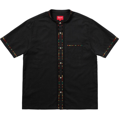 Supreme S/S Band Collar Shirt - Colorway