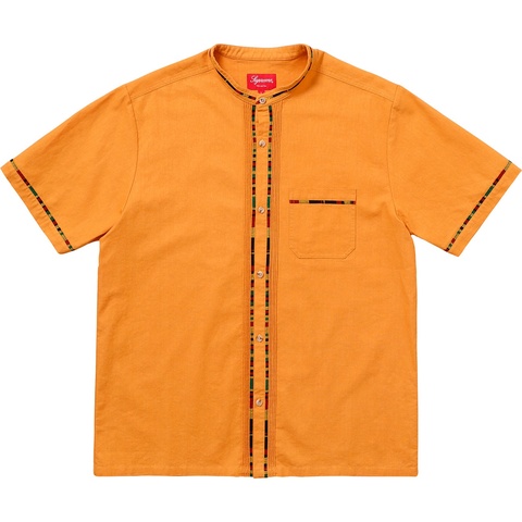 Supreme S/S Band Collar Shirt - Colorway
