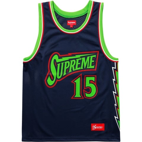 Supreme Bolt Basketball Jersey - Colorway