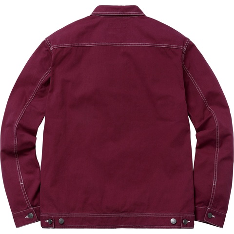 Contrast Stitch Work Jacket - spring/summer 2018 - Supreme