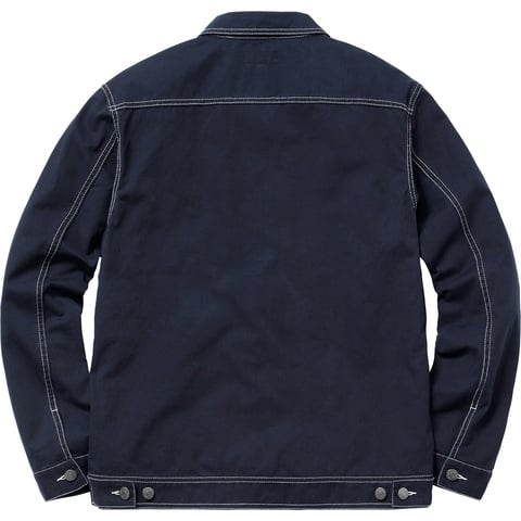 Contrast Stitch Work Jacket - spring/summer 2018 - Supreme