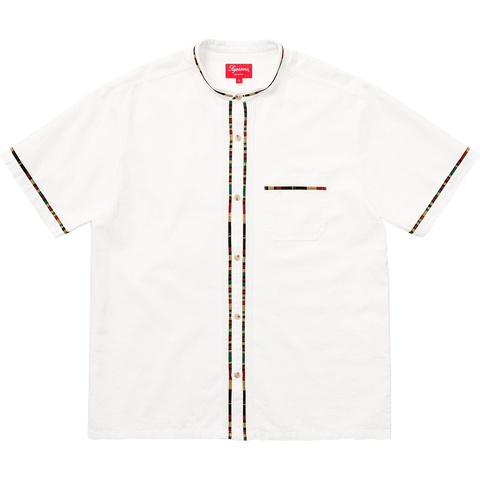 Supreme S/S Band Collar Shirt - Colorway
