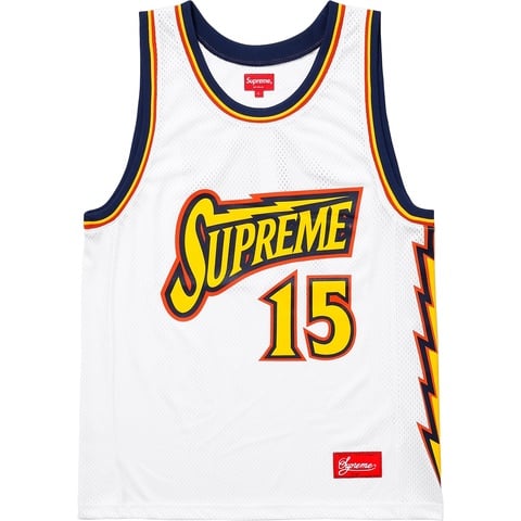 Supreme Bolt Basketball Jersey - Colorway