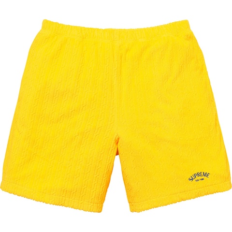 Supreme Cable Knit Terry Short - Colorway