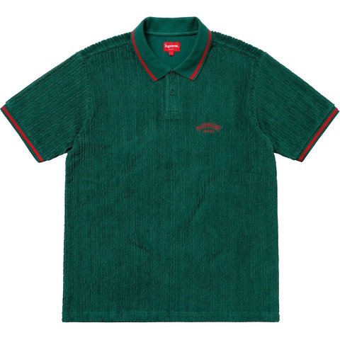 Supreme Cable Knit Terry Polo - Colorway