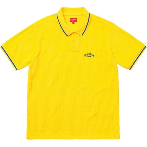 Cable Knit Terry Polo - spring/summer 2018 - Supreme