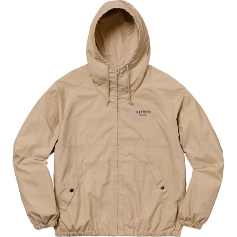 ジャケット・アウター Supreme Cotton Hooded Raglan Jacket Cotton Hooded Raglan Jacket - spring/summer 2018 - Supreme