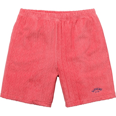 Supreme Cable Knit Terry Short - Colorway