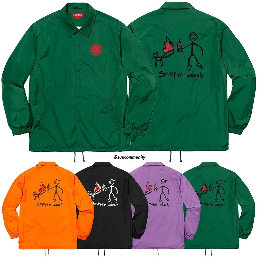 Supreme®/Spitfire® Coaches Jacket - Supreme