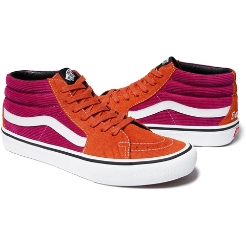 Supreme Supreme®/Vans® Crocodile Corduroy Sk8-Mid - Colorway