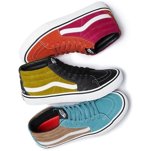 Supreme Supreme®/Vans® Crocodile Corduroy Sk8-Mid - $110.00