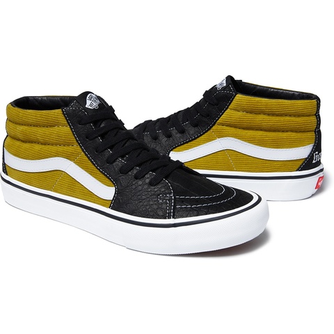 Supreme Supreme®/Vans® Crocodile Corduroy Sk8-Mid - Colorway