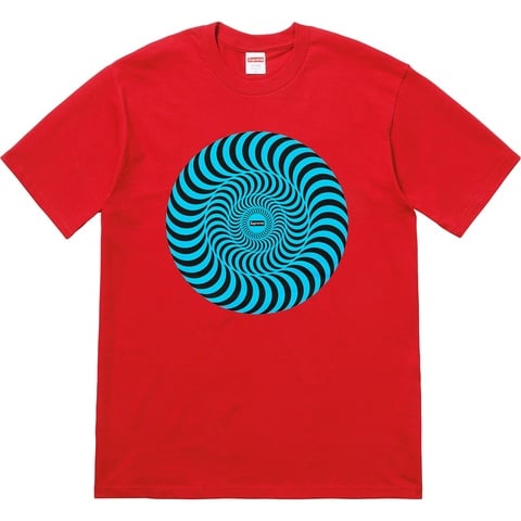 Supreme Supreme®/Spitfire® Classic Swirl T-Shirt - Colorway