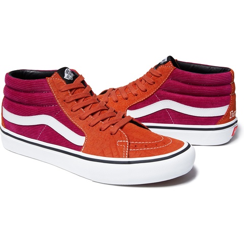 Supreme Supreme®/Vans® Crocodile Corduroy Sk8-Mid - Colorway