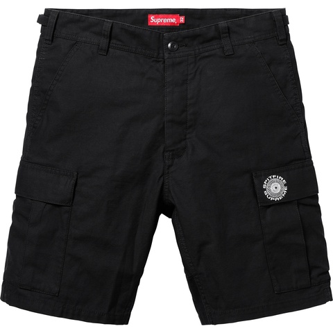 Supreme Spitfire 18SS Cargo Short 黒系 34 Supreme®/Spitfire® Cargo Short - Supreme