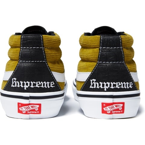 Supreme®/Vans® Crocodile Corduroy Sk8-Mid - Supreme