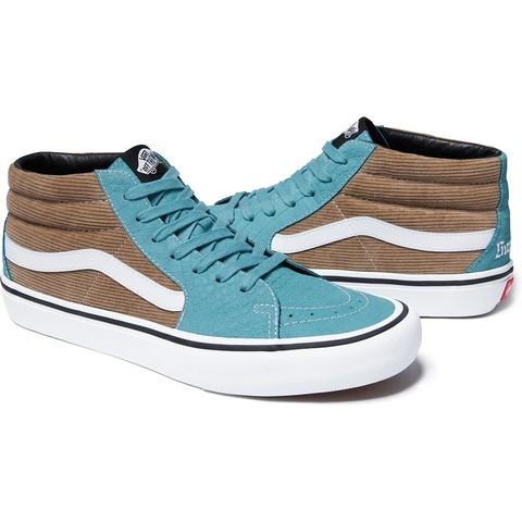 Supreme Supreme®/Vans® Crocodile Corduroy Sk8-Mid - Colorway