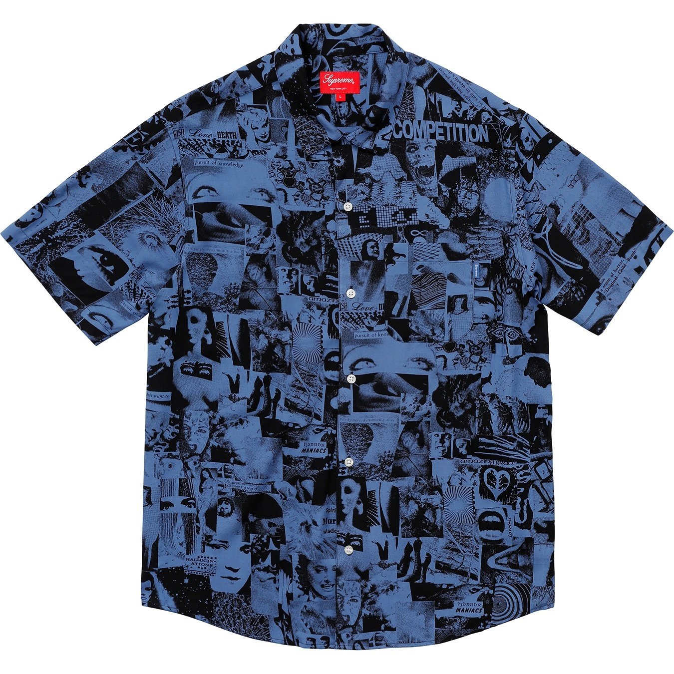 トップス Supreme 18SS World Famous Rayon Shirt Supreme 18SS world famous rayon shirt short sleeve shirt L