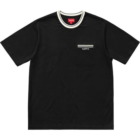 Supreme Ribbed Pocket Tee - $78.00