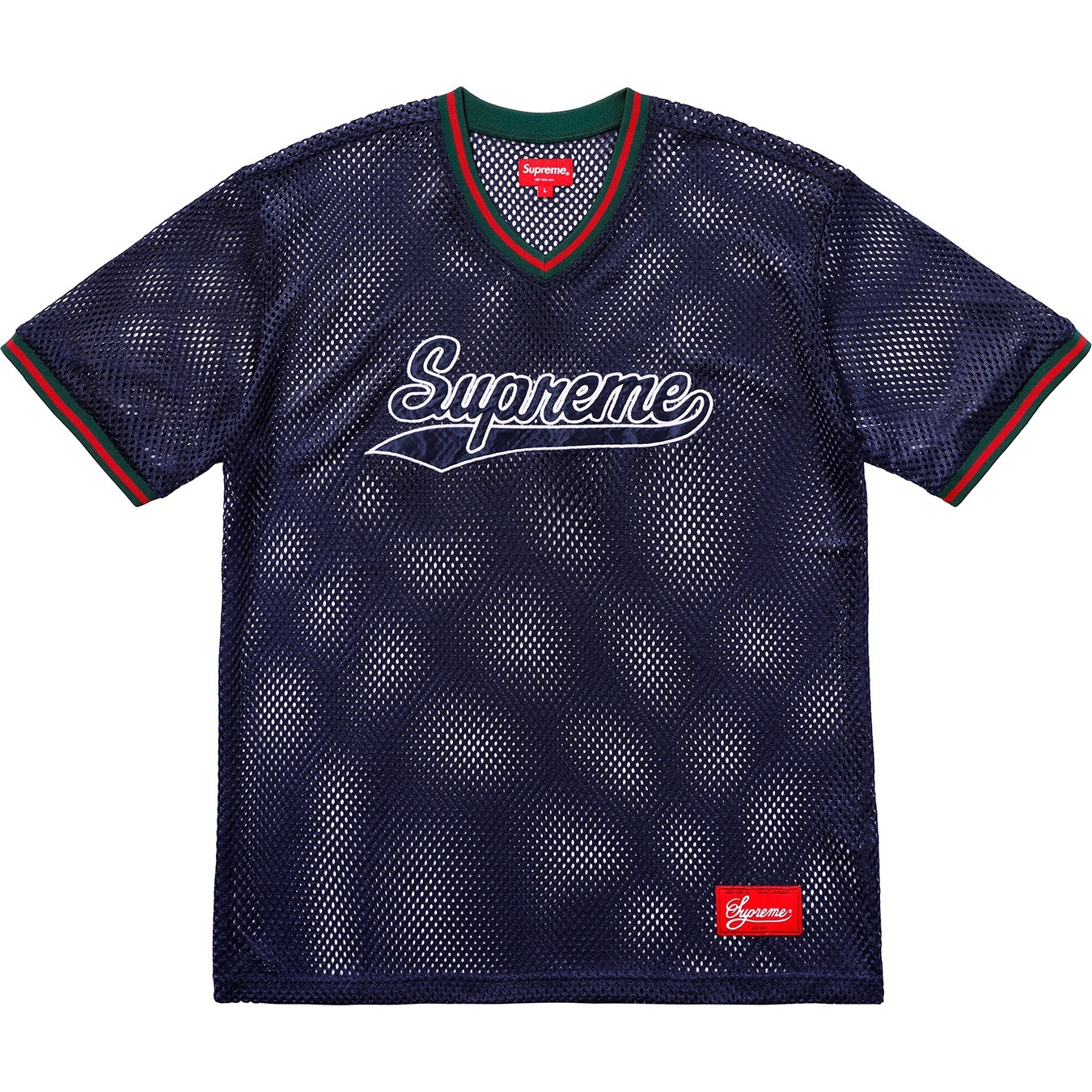 Supreme Mesh Baseball Top (SS18) - $110