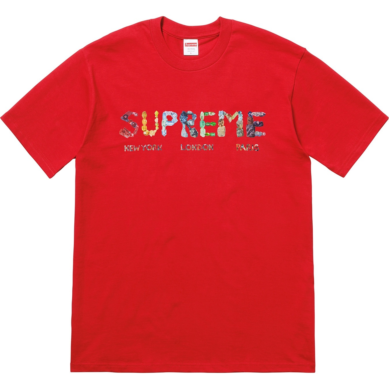 Supreme Rocks Tee (SS18) - $36