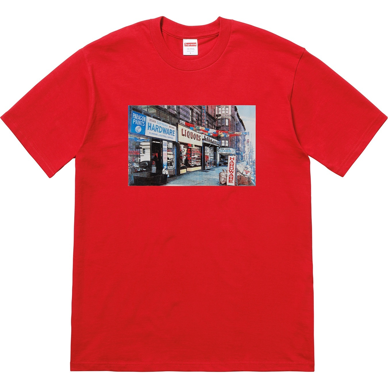 Supreme Hardware Tee (SS18) - $40