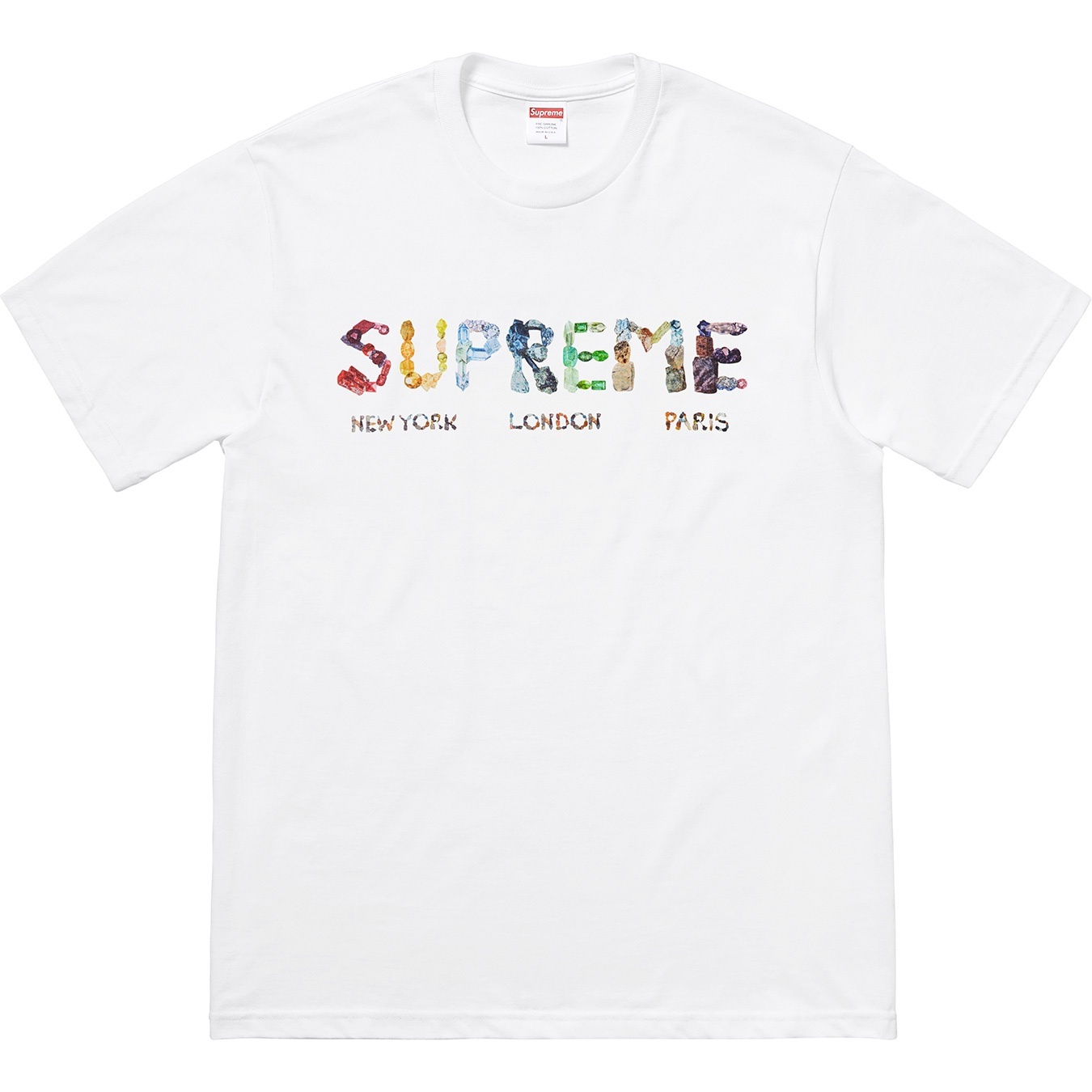 Supreme Rocks Tee (SS18) - $36
