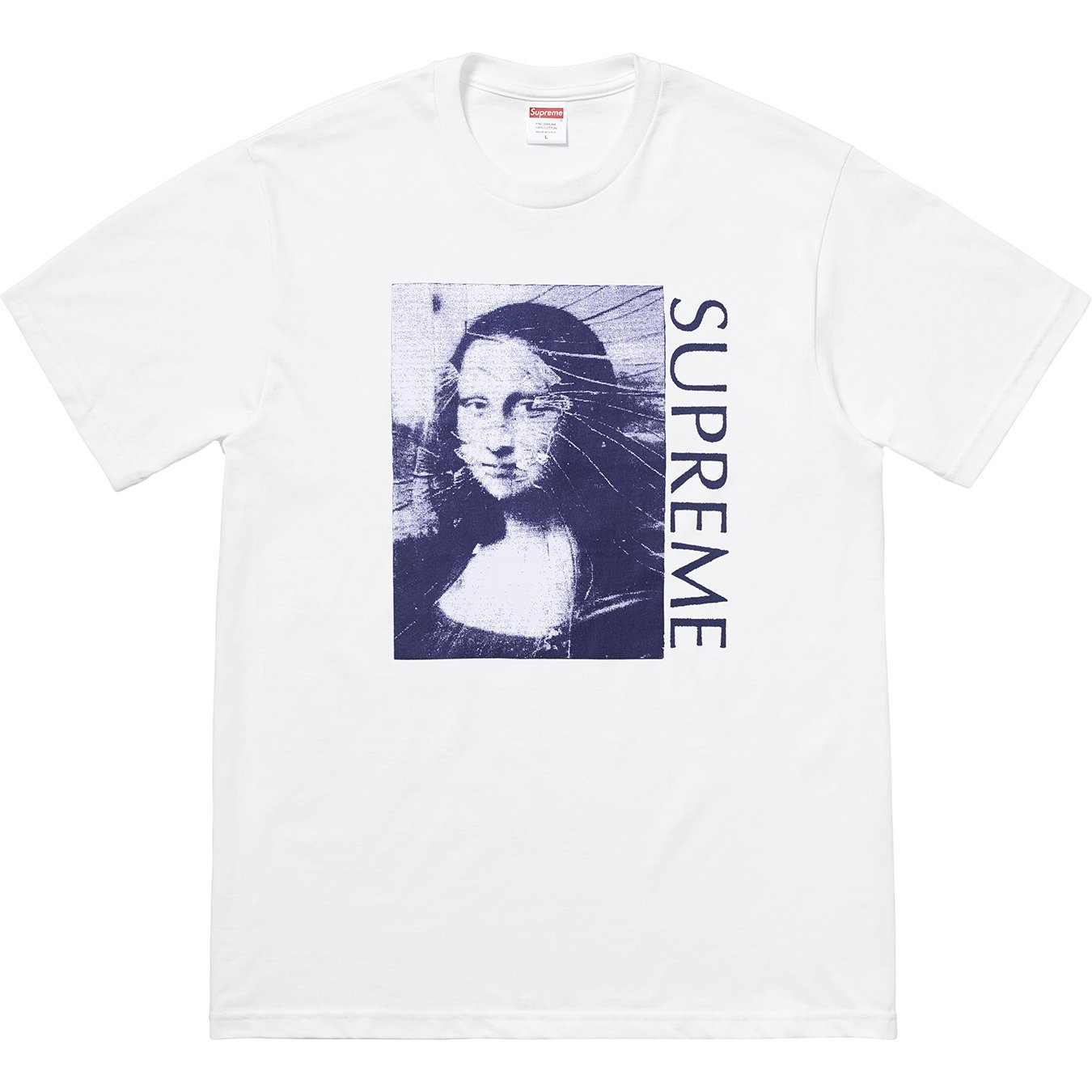 Supreme Mona Lisa Tee (SS18) - $36