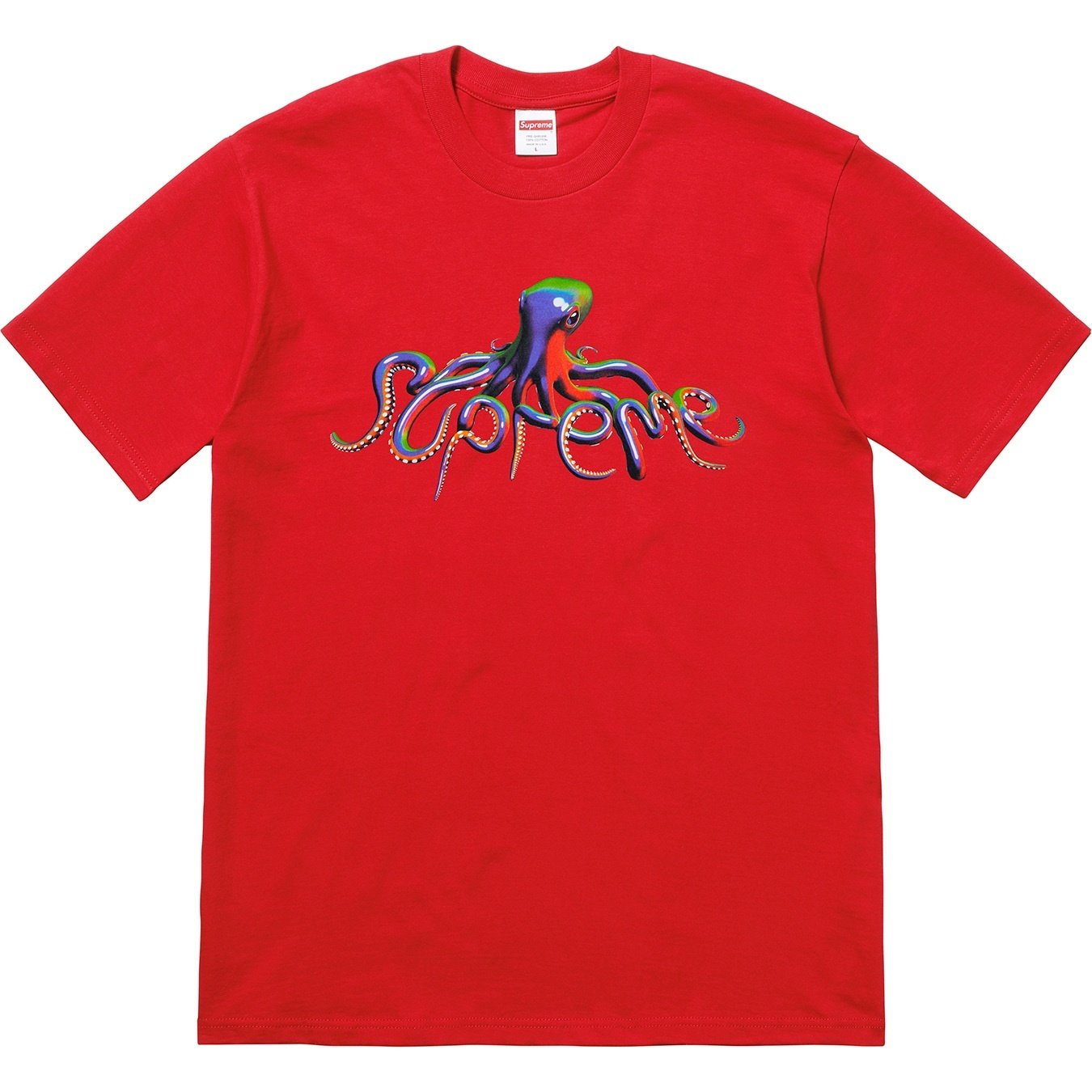 Supreme Tentacles Tee (SS18) - $36