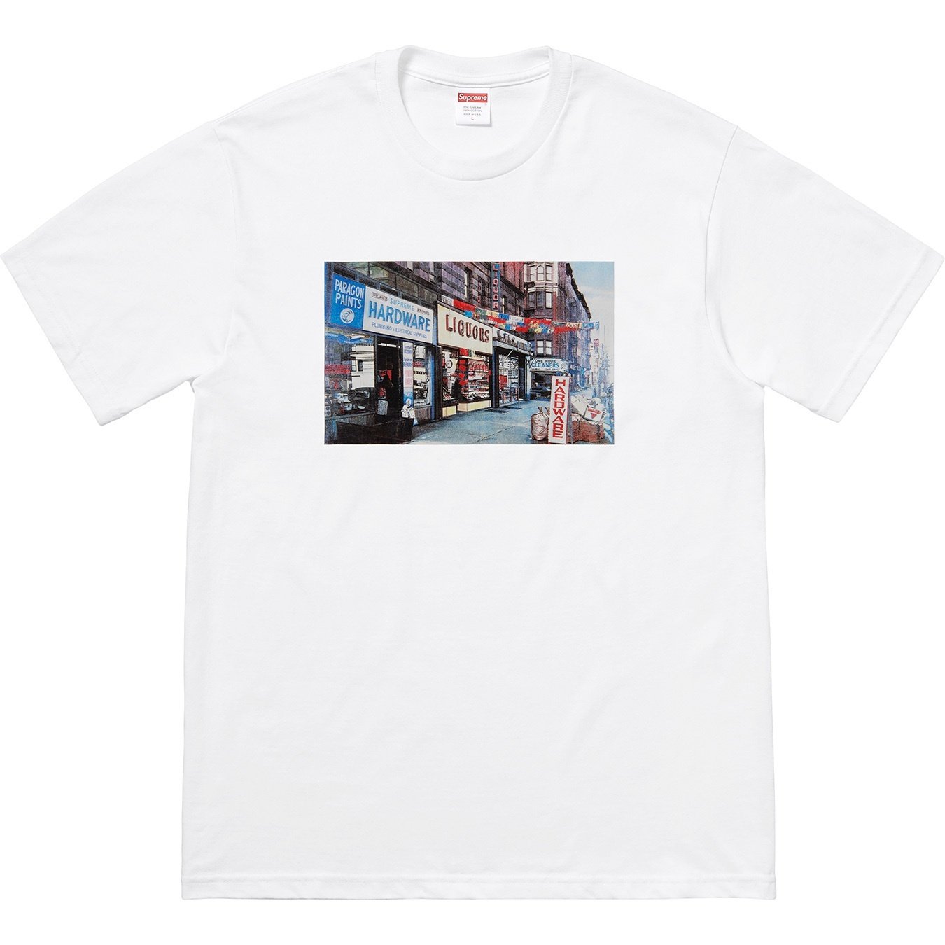 Supreme Hardware Tee (SS18) - $40