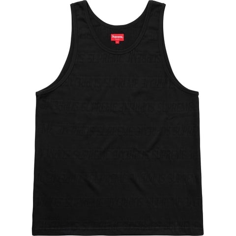 Supreme Mesh Stripe Tank Top - $78.00