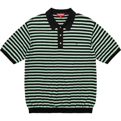 Supreme 18SS/Stripe Knit Polo ニットポロ　XL Striped Knit Polo - spring/summer 2018 - Supreme