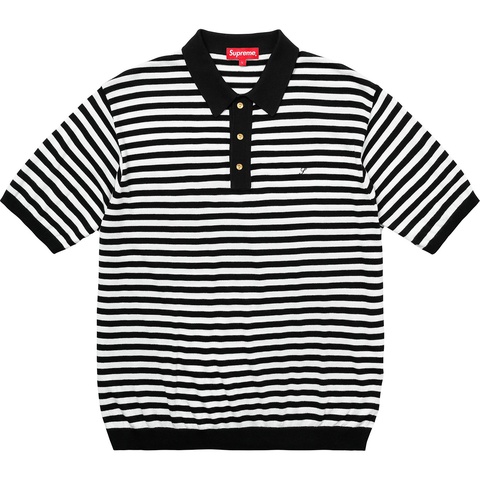 Striped Knit Polo - spring/summer 2018 - Supreme