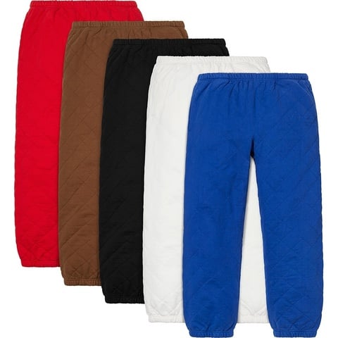 Supreme Quilted Sweatpant - $148.00