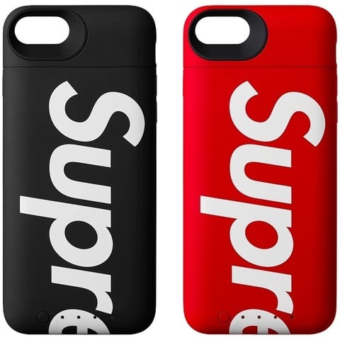 シュプリーム mophieコラボケース iPhone Your For Drops Air Pack Juice Mophie Supreme iPhone7.8　Supreme iPhoneアクセサリー