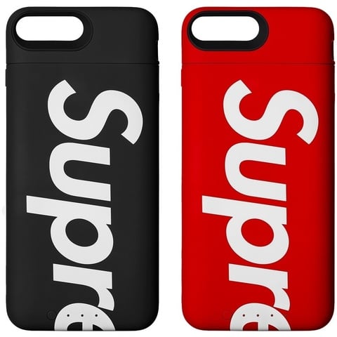 シュプリーム mophieコラボケース iPhone7.8　Supreme Supreme Mophie Juice Pack Air Red Battery Case iphone7/8+ | eBay