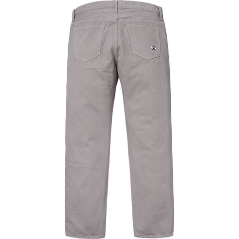 Supreme Washed Regular Jean - Grey