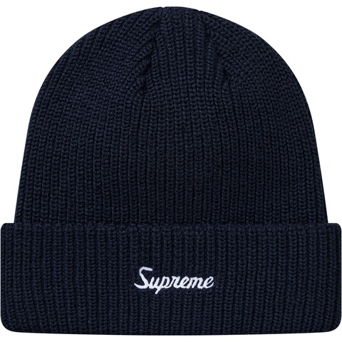 Supreme Loose Gauge Beanie - Navy