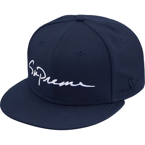 Supreme Classic Script New Era® - Navy