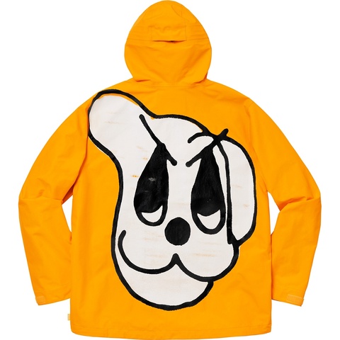 Supreme Dog Taped Seam Jacket - Yellow