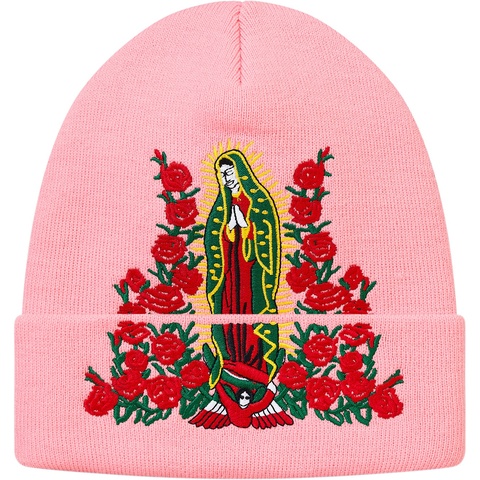 Supreme Guadalupe Beanie - Pink