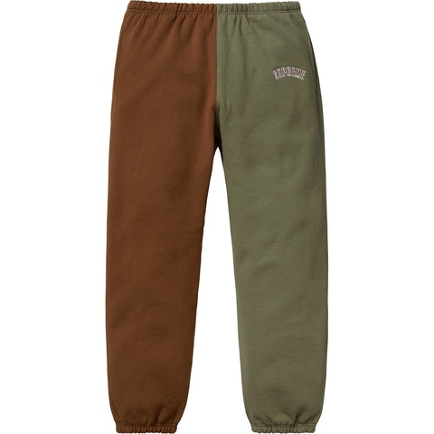 Supreme Split Sweatpant - Brown