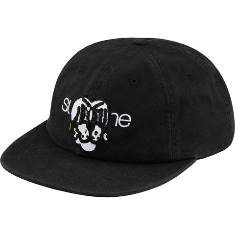 Supreme Bone Classic Logo 6-Panel - Black