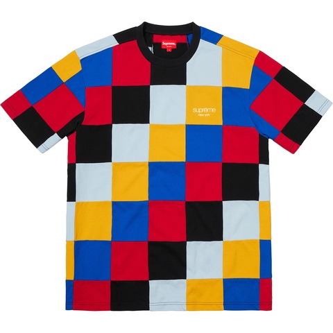 Supreme Patchwork Pique Tee - Red