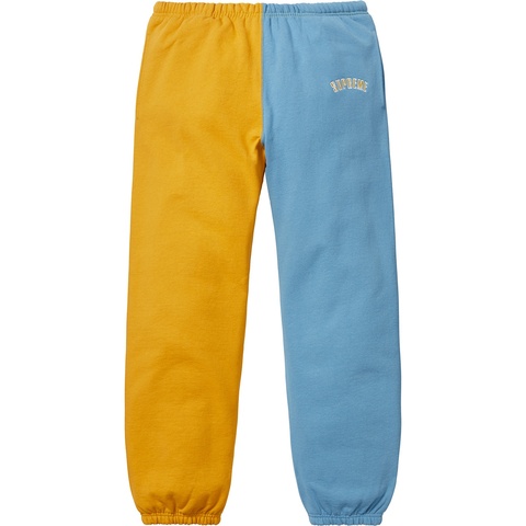 Supreme Split Sweatpant - Mustard