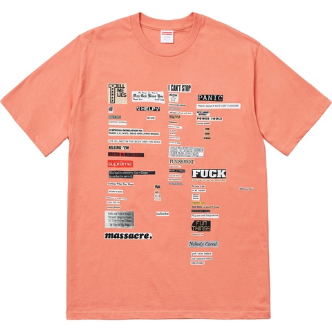 Supreme Cutouts Tee - Terra Cotta